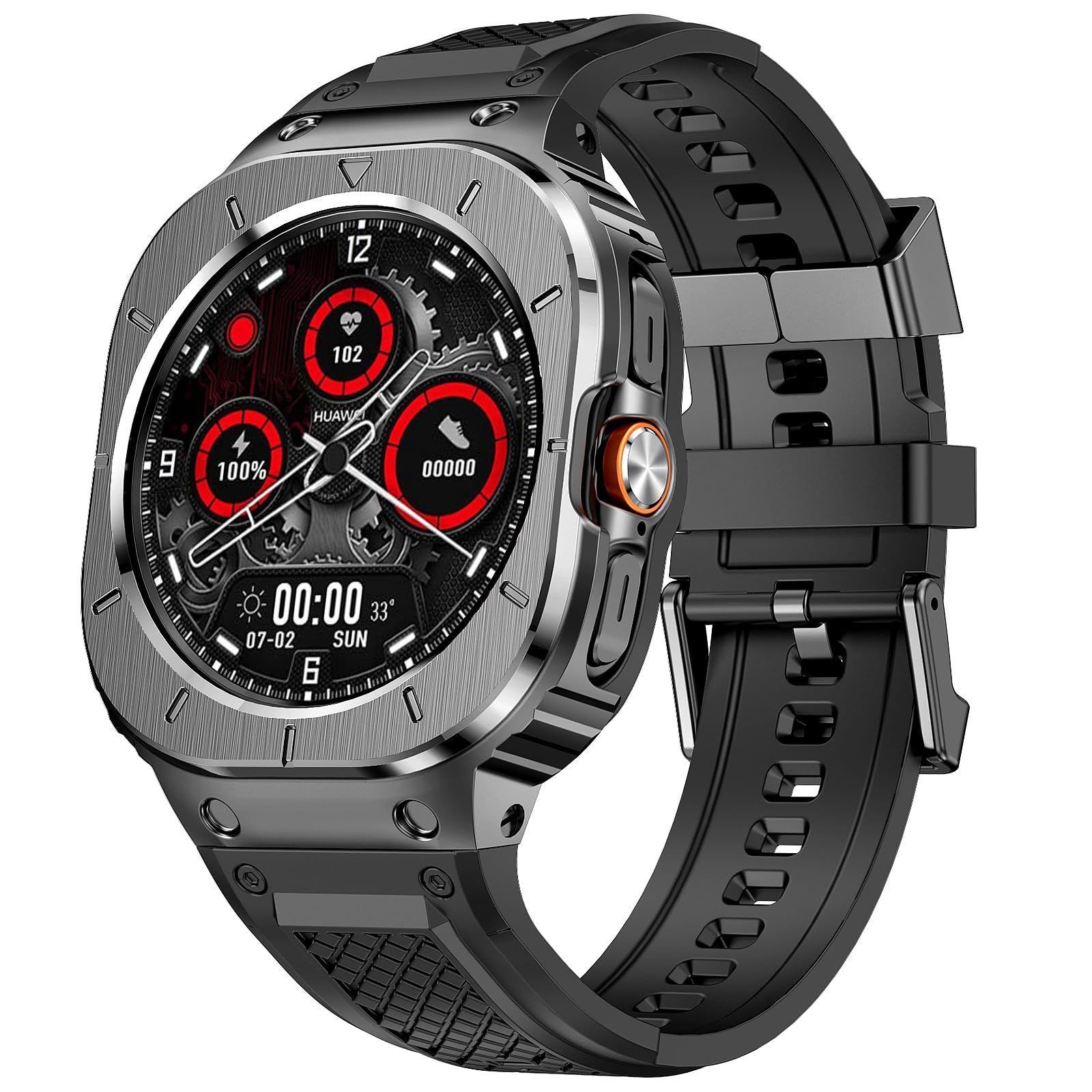Silicone strap + case protection set For Samsung Galaxy Watch Ultra 47
