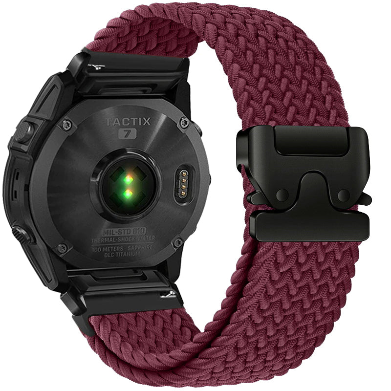 Nylon Braided Band For Garmin Fenix 6X 6 Pro 8 7 7X 5 5X Plus