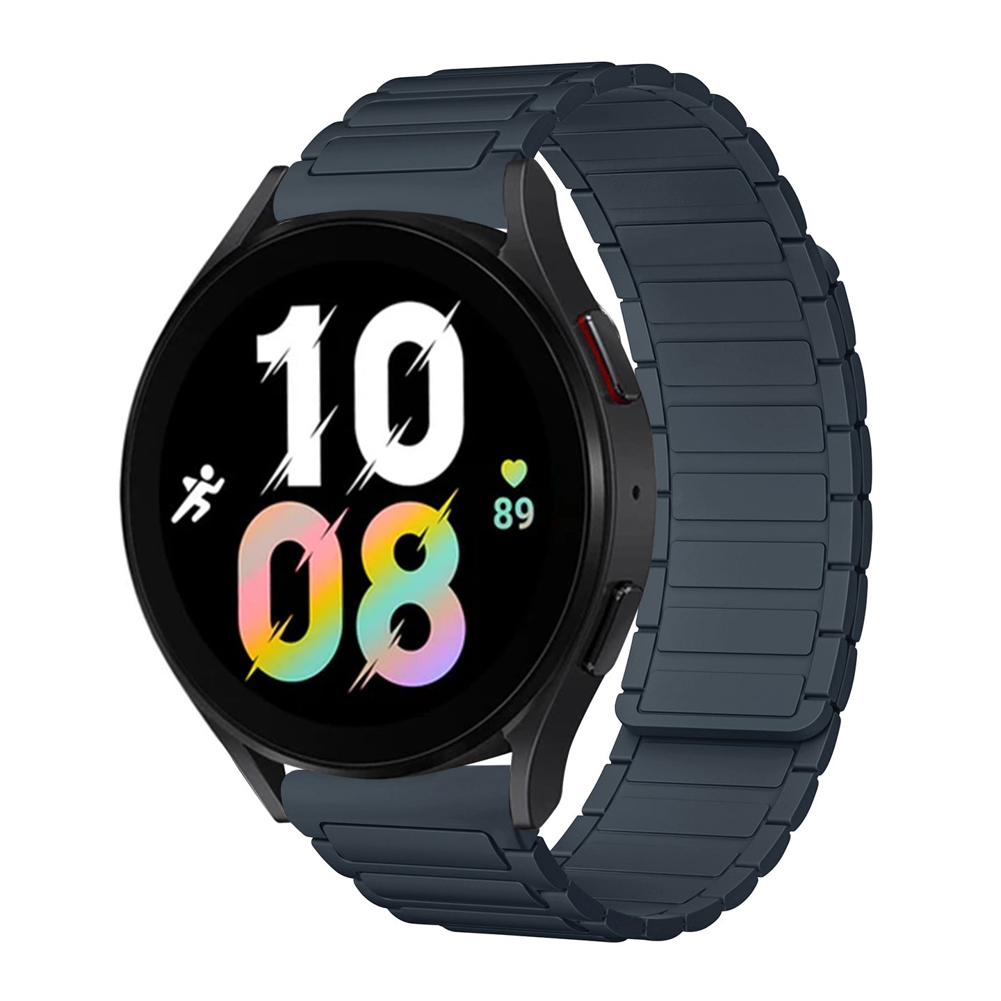Silicone Magnetic Loop Watch Band For Samsung Galaxy Watch 4 / 5 / 6/7