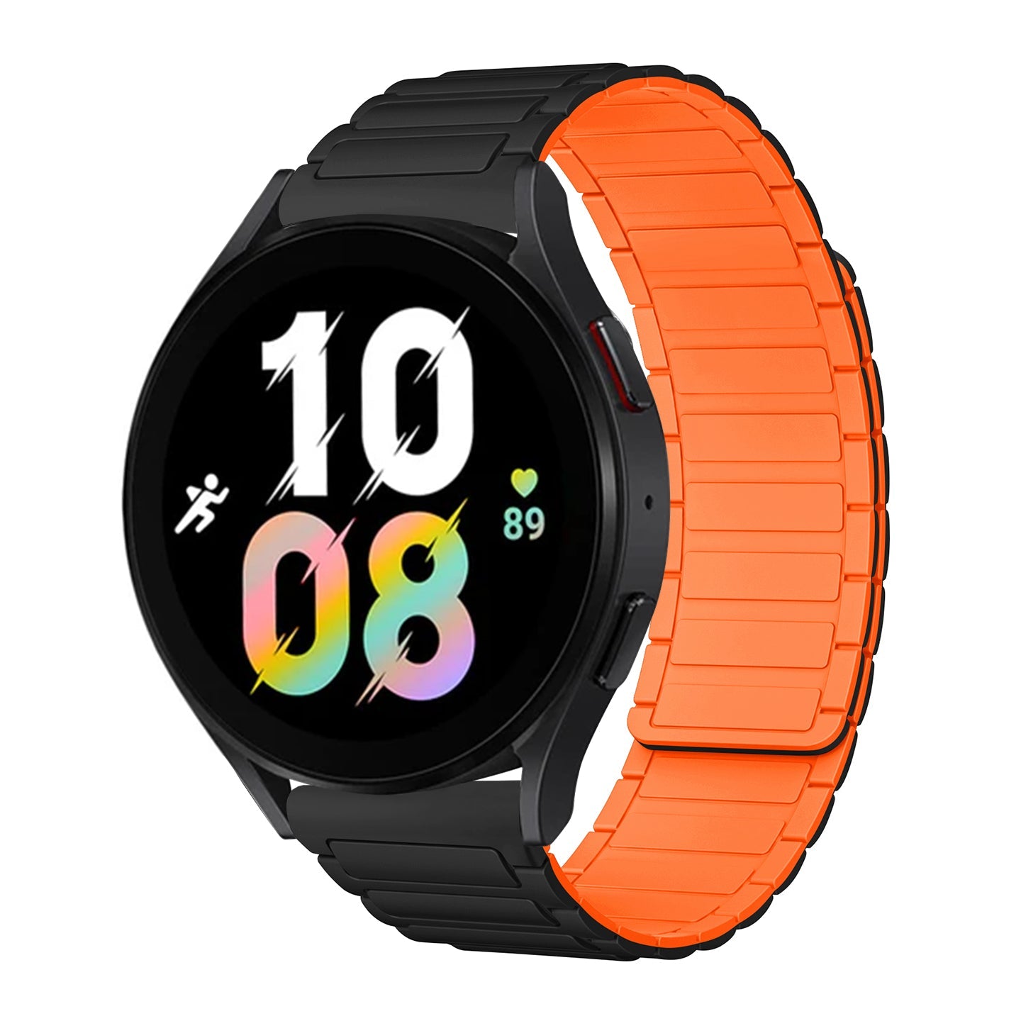 Silicone Magnetic Loop Watch Band For Samsung Galaxy Watch 4 / 5 / 6/7
