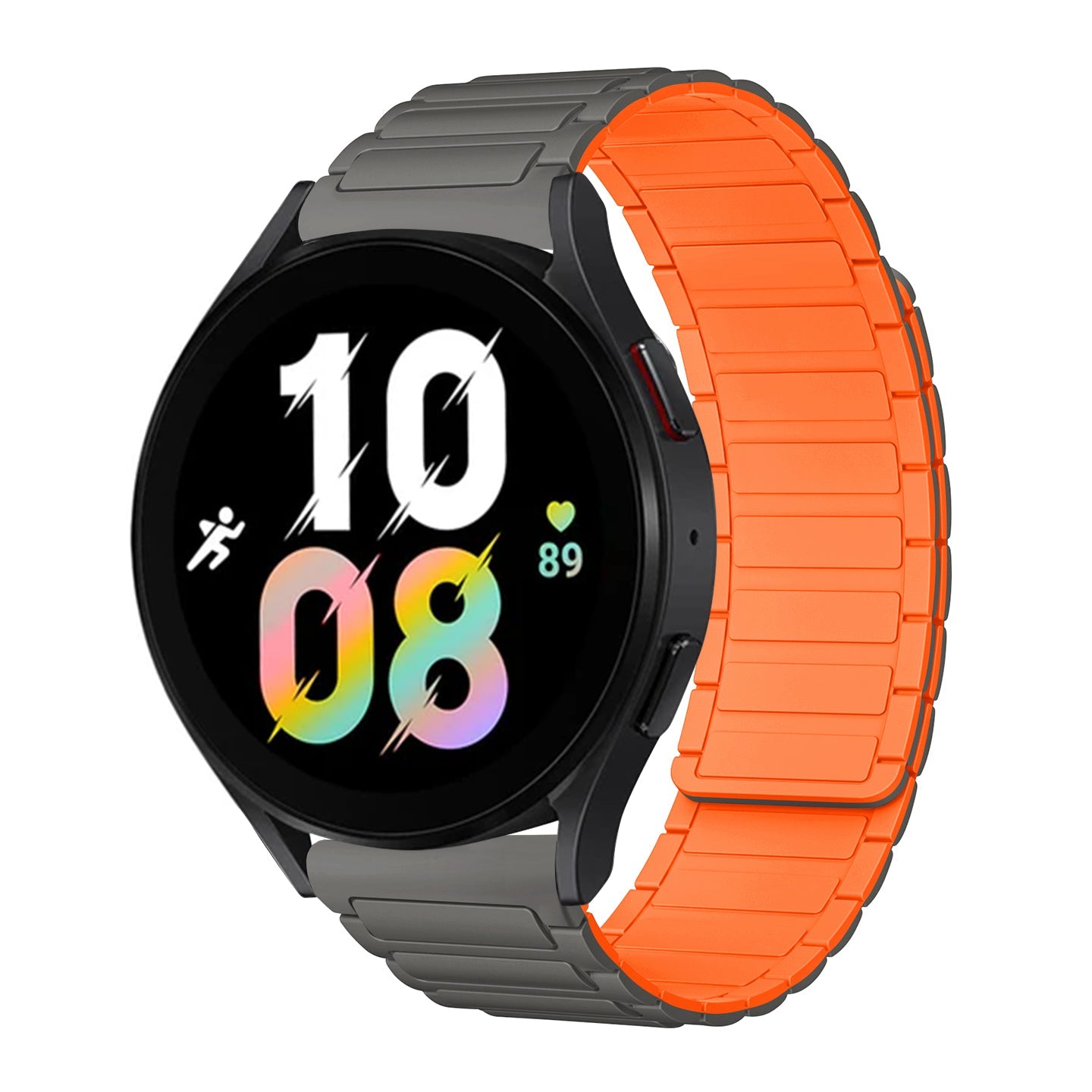 Silicone Magnetic Loop Watch Band For Samsung Galaxy Watch 4 / 5 / 6/7