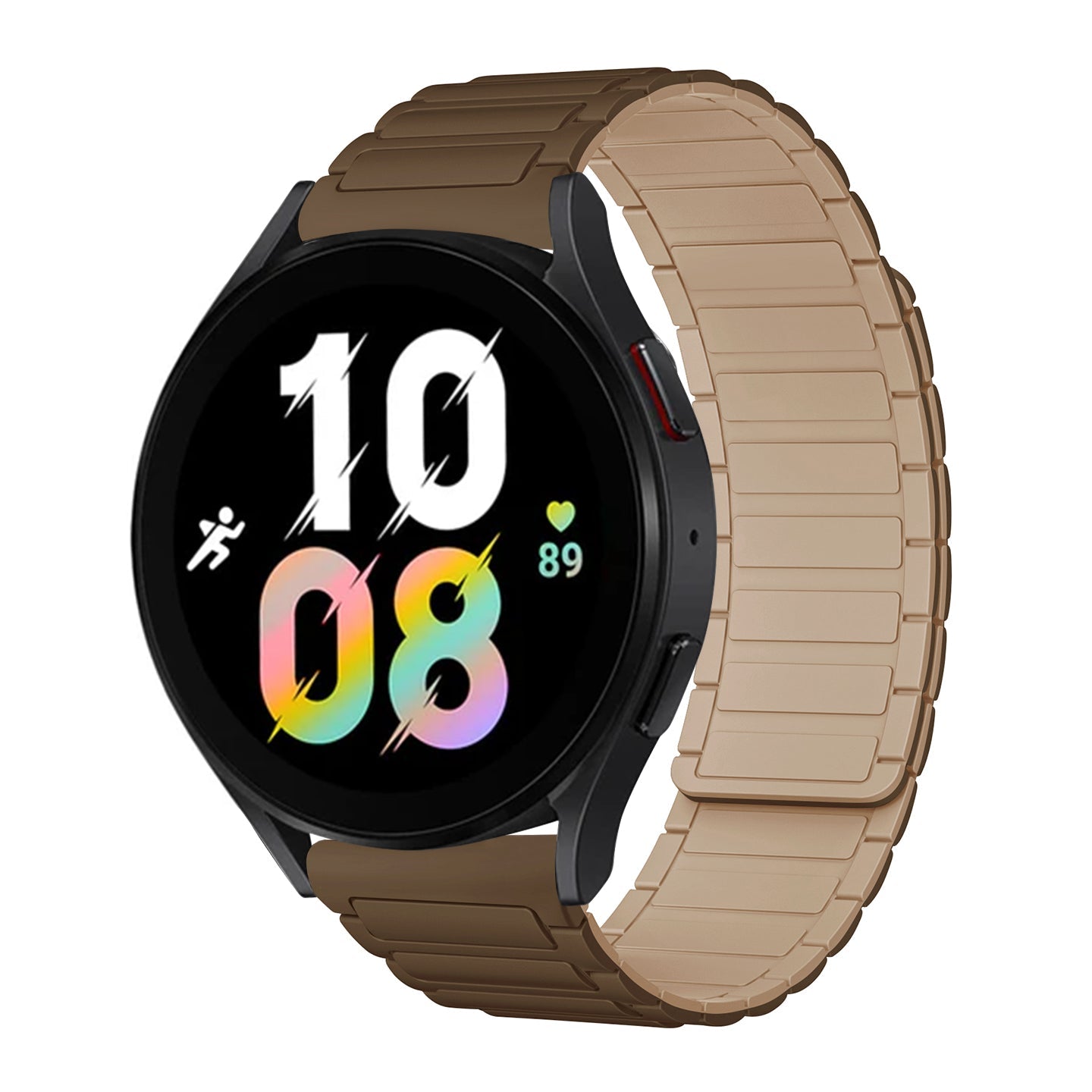 Silicone Magnetic Loop Watch Band For Samsung Galaxy Watch 4 / 5 / 6/7