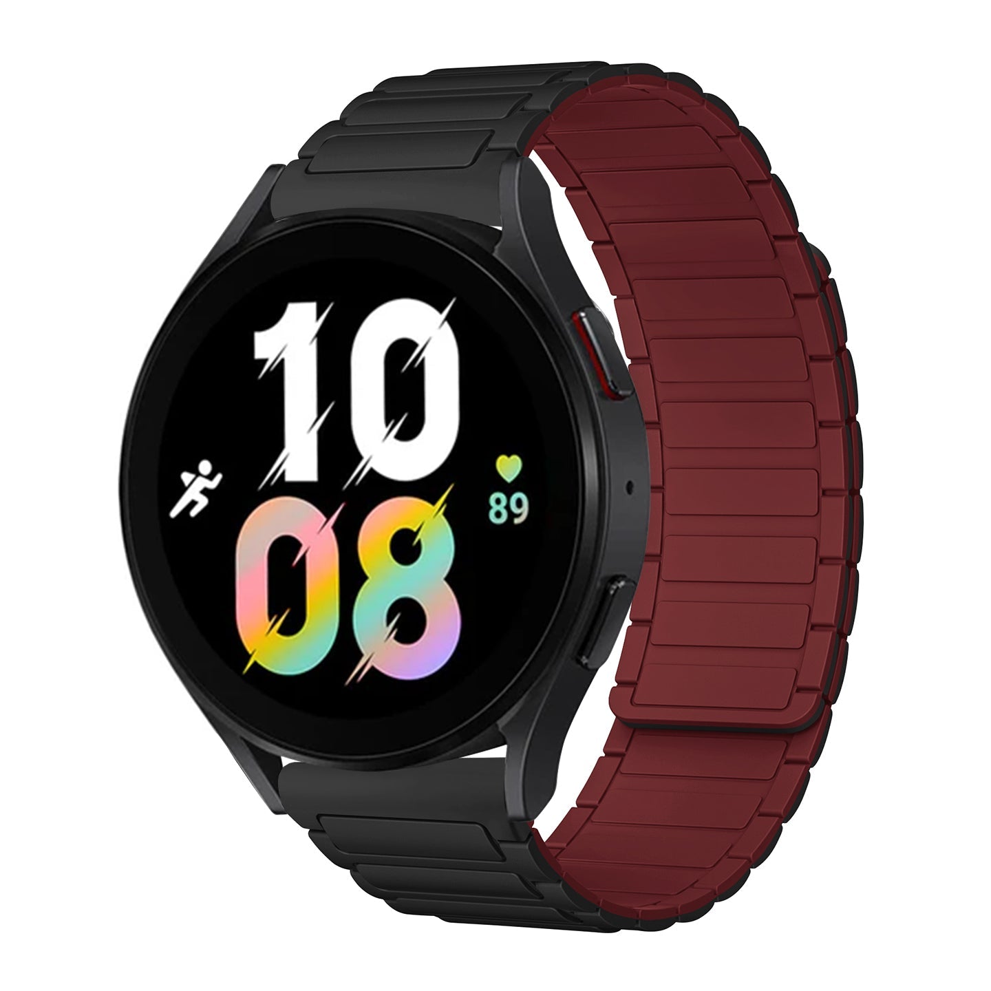 Silicone Magnetic Loop Watch Band For Samsung Galaxy Watch 4 / 5 / 6/7
