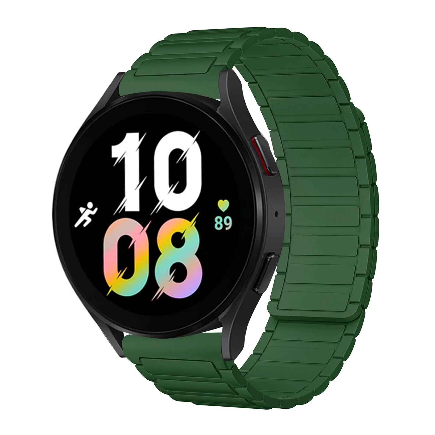Silicone Magnetic Loop Watch Band For Samsung Galaxy Watch 4 / 5 / 6/7