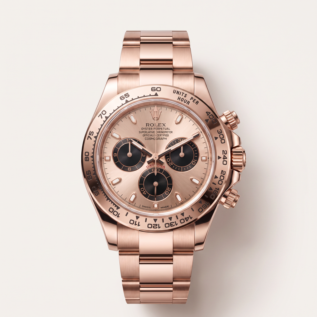 Cosmograph Daytona 116505 Everose Gold Sundust Dial Automatic Watch