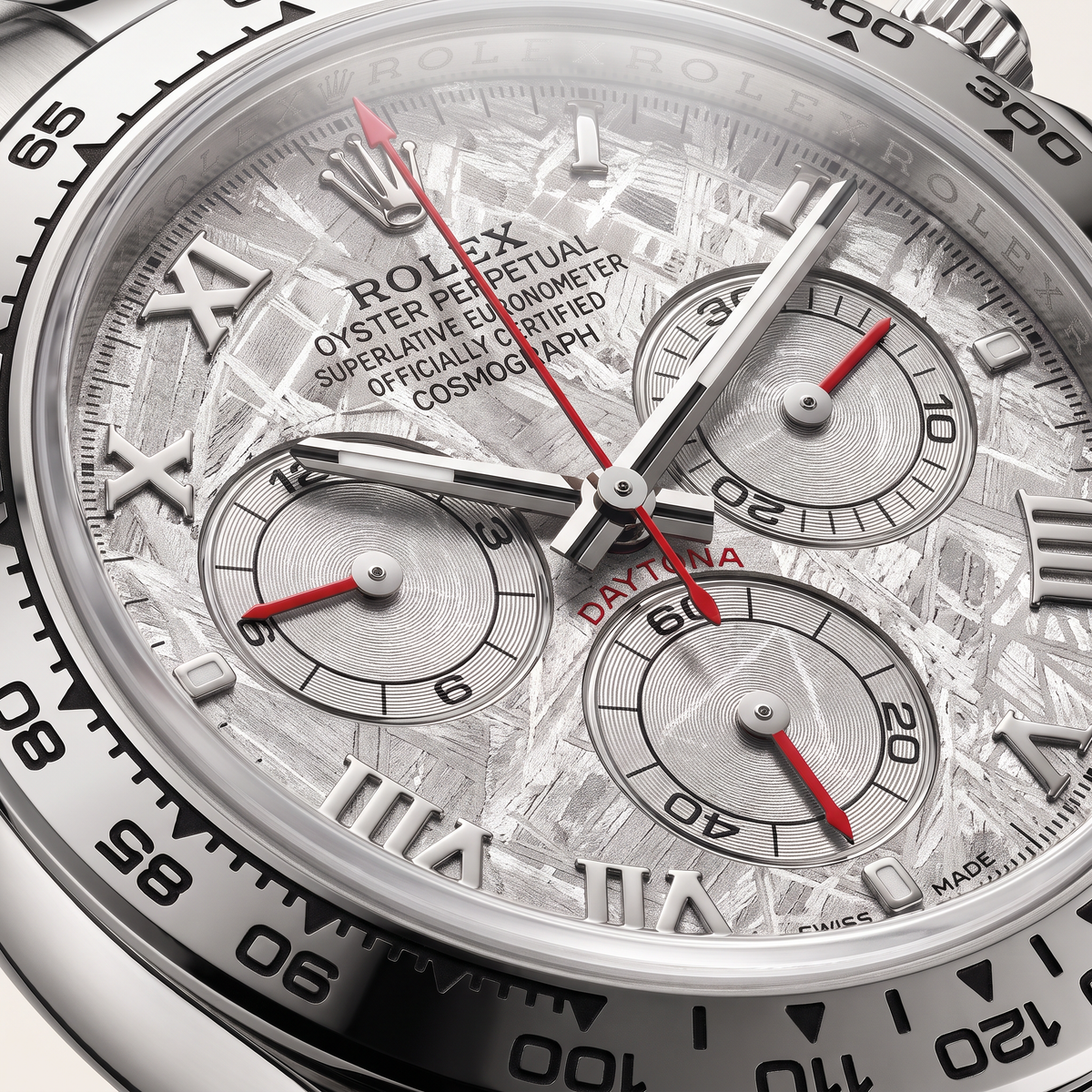 Cosmograph Daytona Meteorite Dial White Automatic Men's Watch