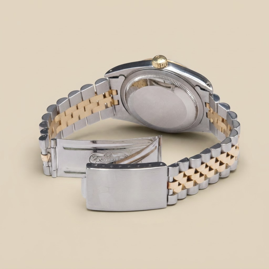Datejust Golden Computer Dial Stainless Steel Automatic Watch