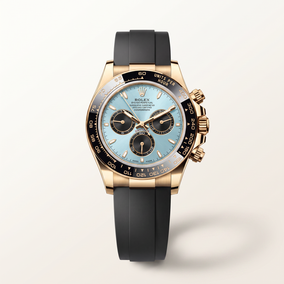 Daytona Yellow Gold Turquoise Dial Automatic Men's Watch