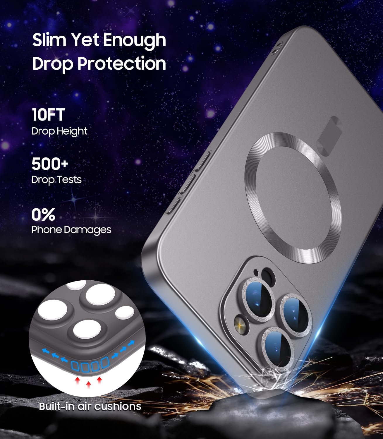 Slim Magnetic Phone Case