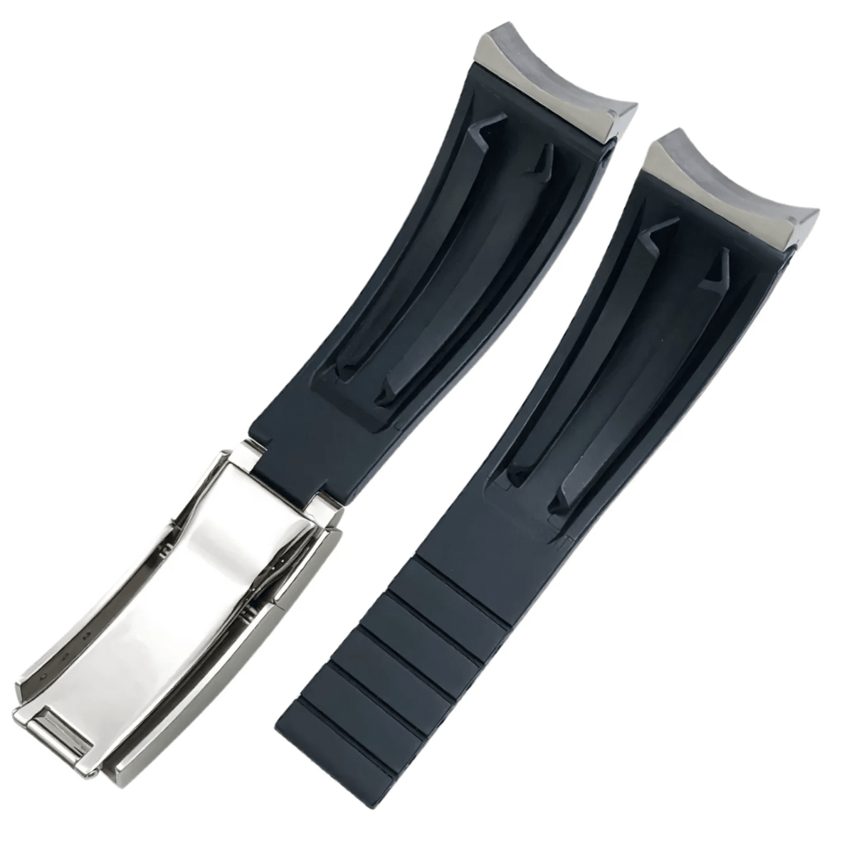 Premium Black Silicone Strap