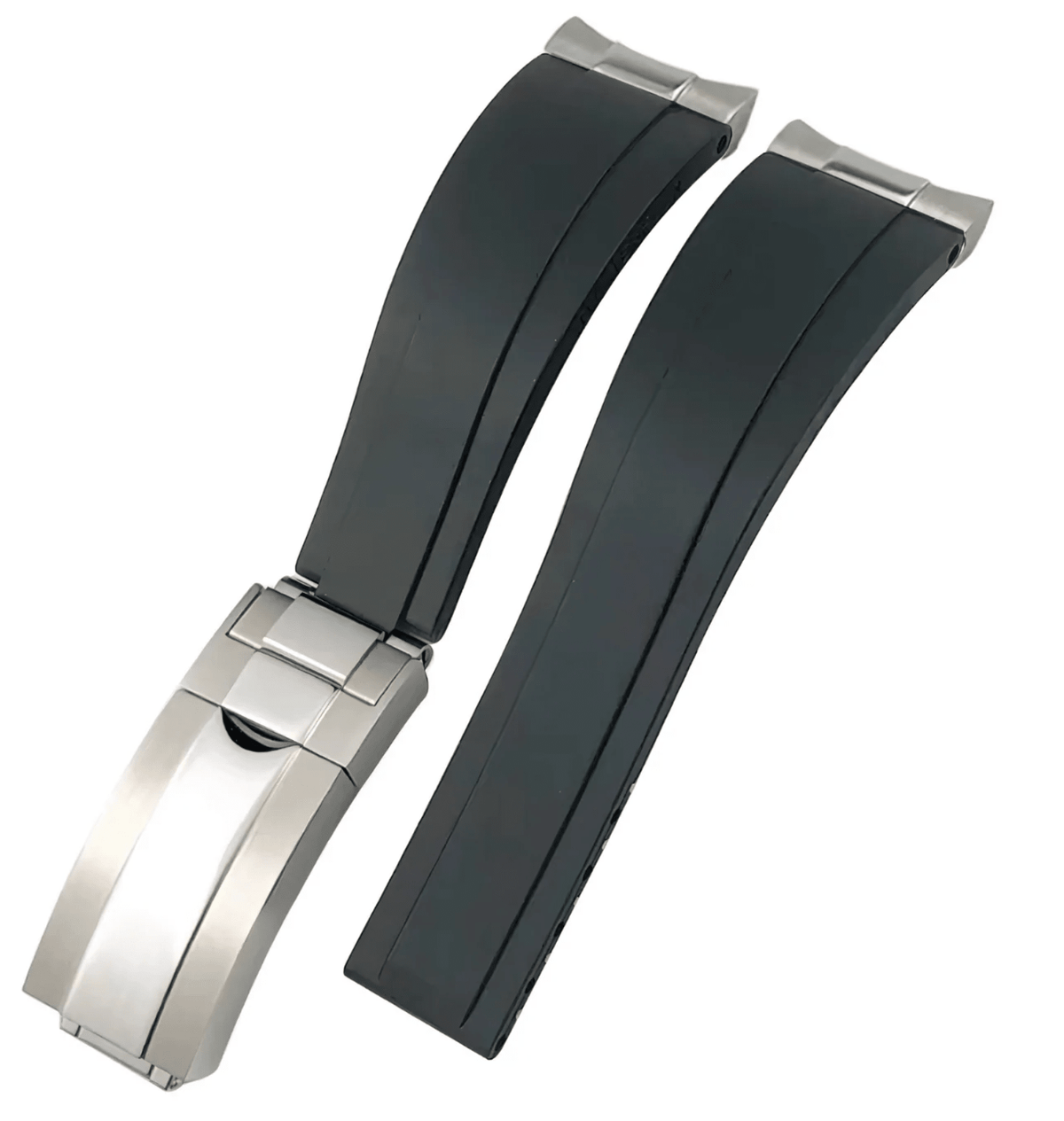 Premium Black Silicone Strap