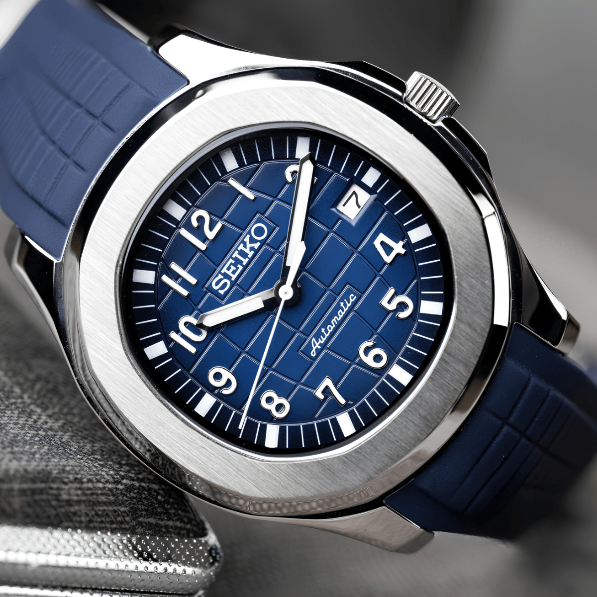 Seiko Mod Aquanaut Blue