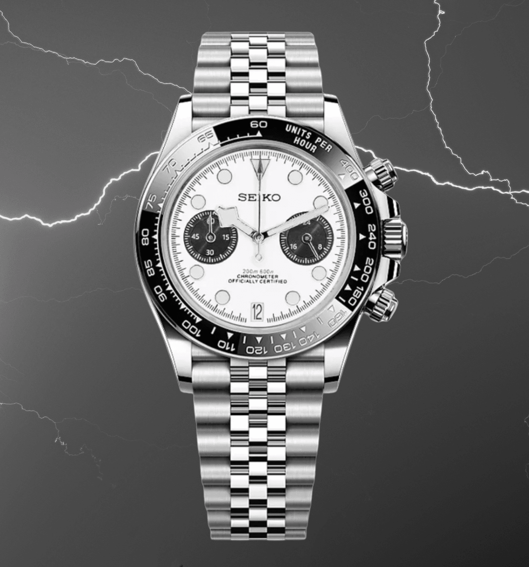 Seiko Mod Black Bay Chrono White